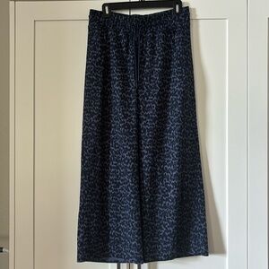 Athleta Avenue Printed Wide Leg Crop Pant Size 6